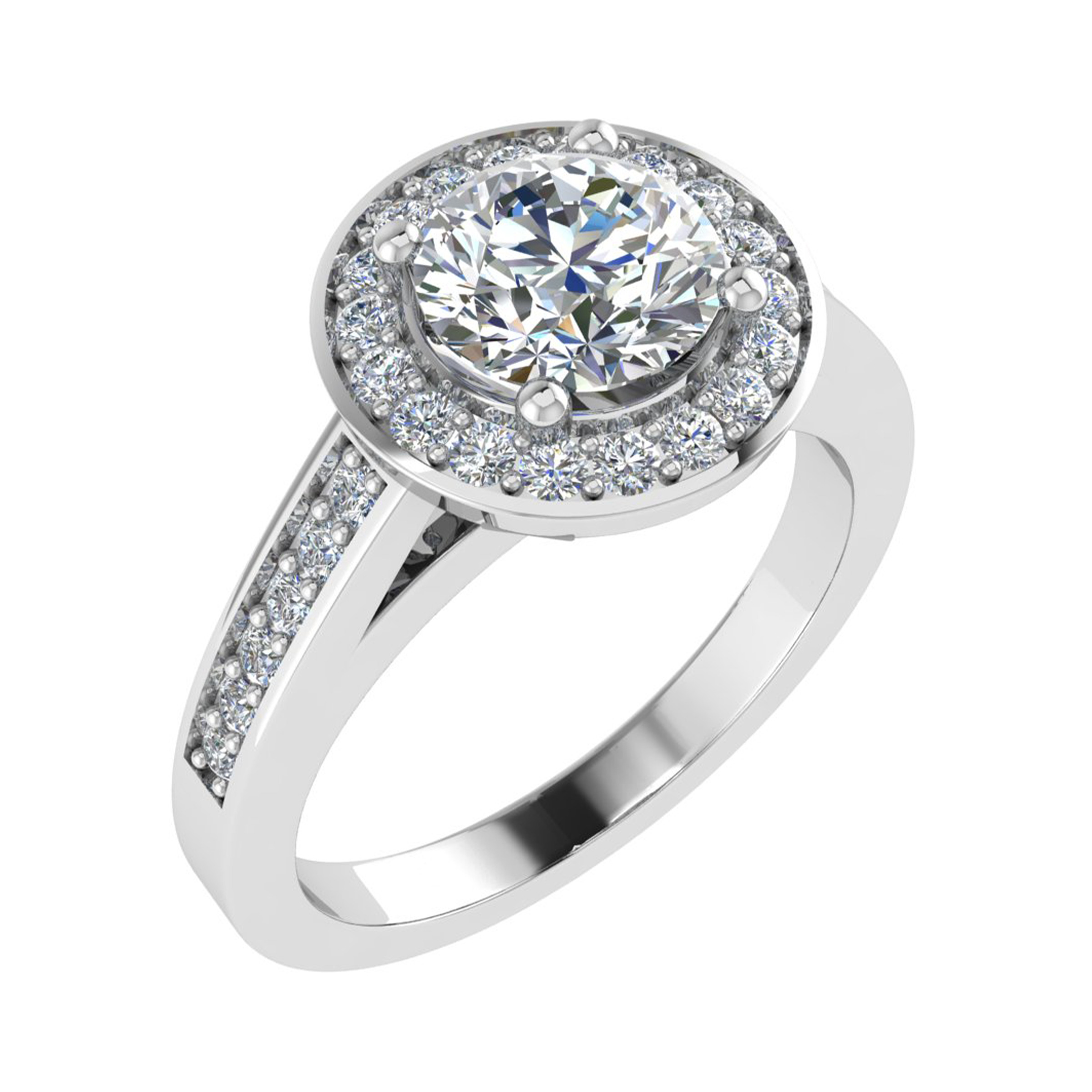 Suki Natural 4 Prong  Diamond Ring