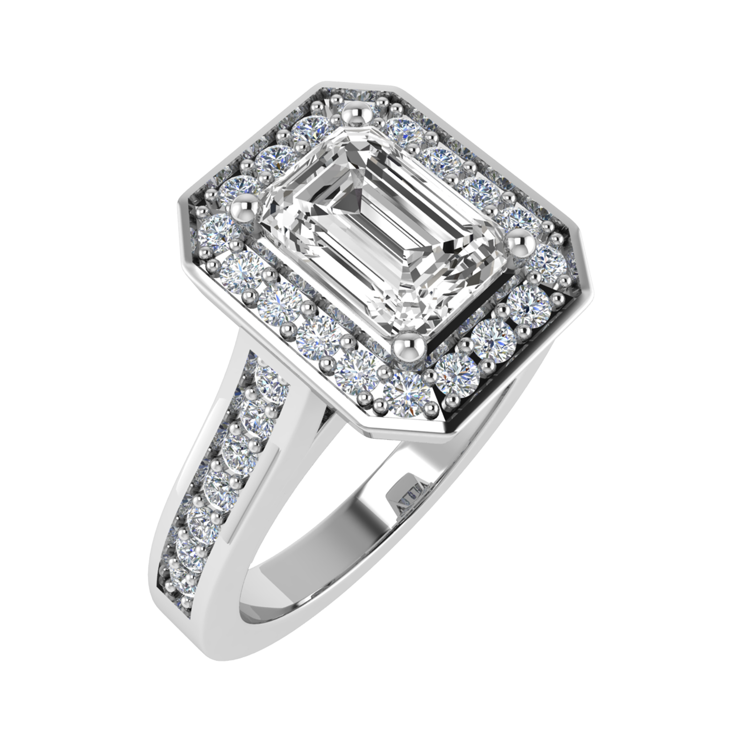 Zayla Natural 4 Prong  Diamond Ring