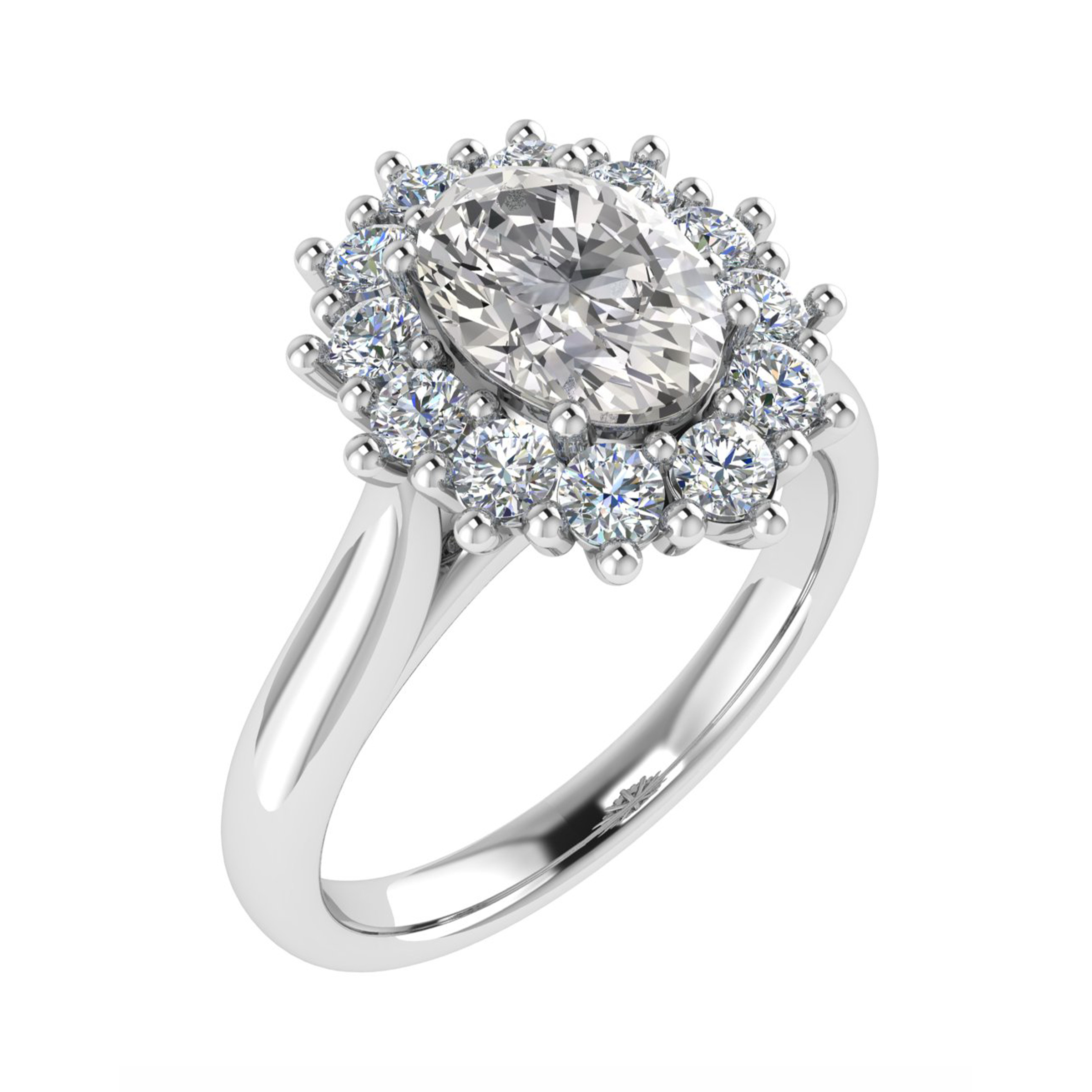Miracle Natural 4 Prong  Diamond Ring