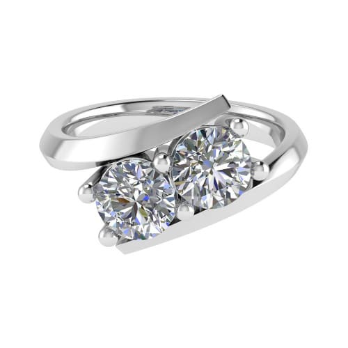Steffi Natural Diamond 4 Prong  Engagement Ring