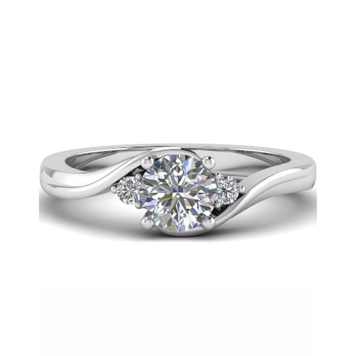 Cadynn Natural Diamond 4 Prong  Engagement Ring