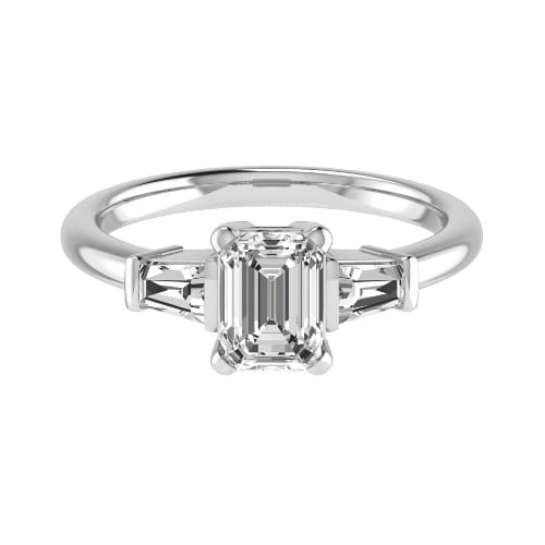 Chatlie Natural 4 Prong  Diamond Ring