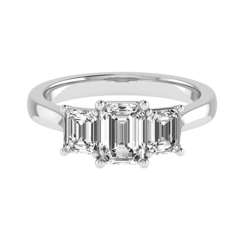 Darin Natural Diamond 4 Prong  Engagement Ring