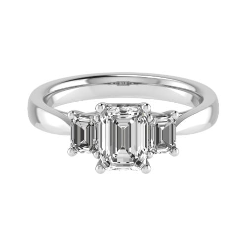 Deondra Natural Diamond 4 Prong  Engagement Ring