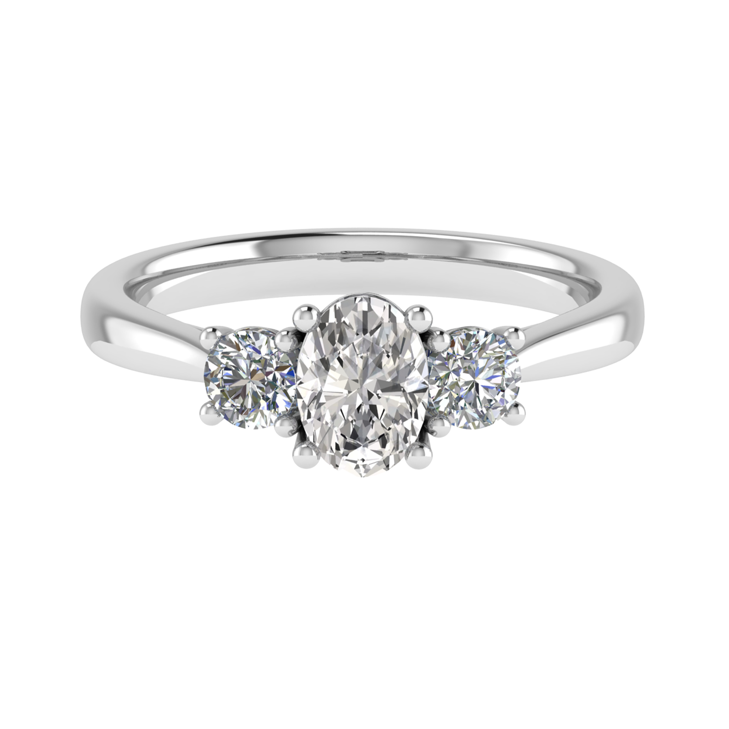 Anitra Natural Diamond  Engagement Ring
