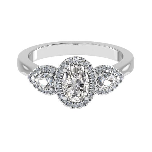 Daisi Natural 4 Prong  Diamond Ring