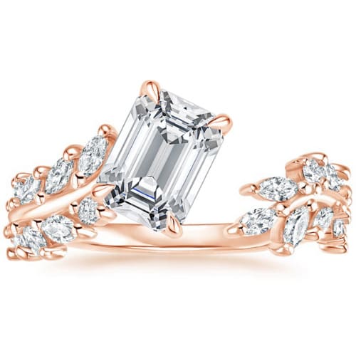 Charlee Natural Diamond 4 Prong  Engagement Ring