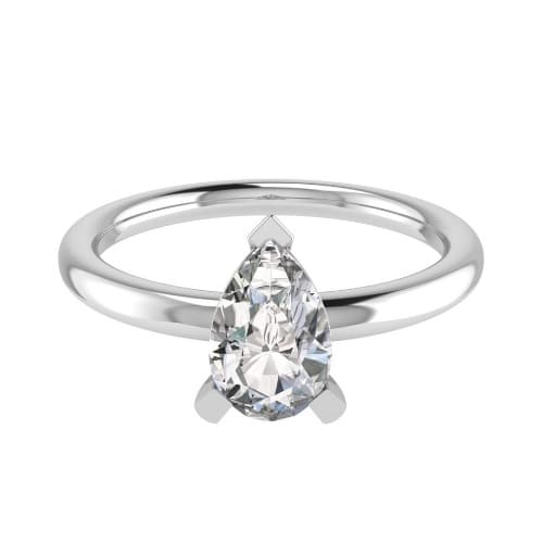 Deirdra Natural 3 Prong  Diamond Ring