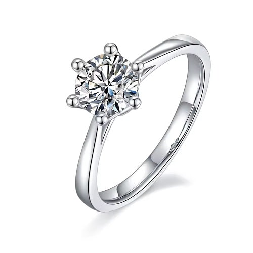 Caris Natural Diamond  Engagement Ring