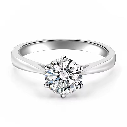Callyn Natural Diamond  Engagement Ring