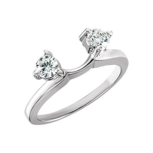 Coure Natural 3 Prong  Diamond Ring