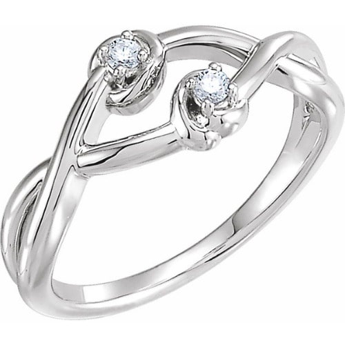 Novaleigh Natural 4 Prong  Diamond Ring