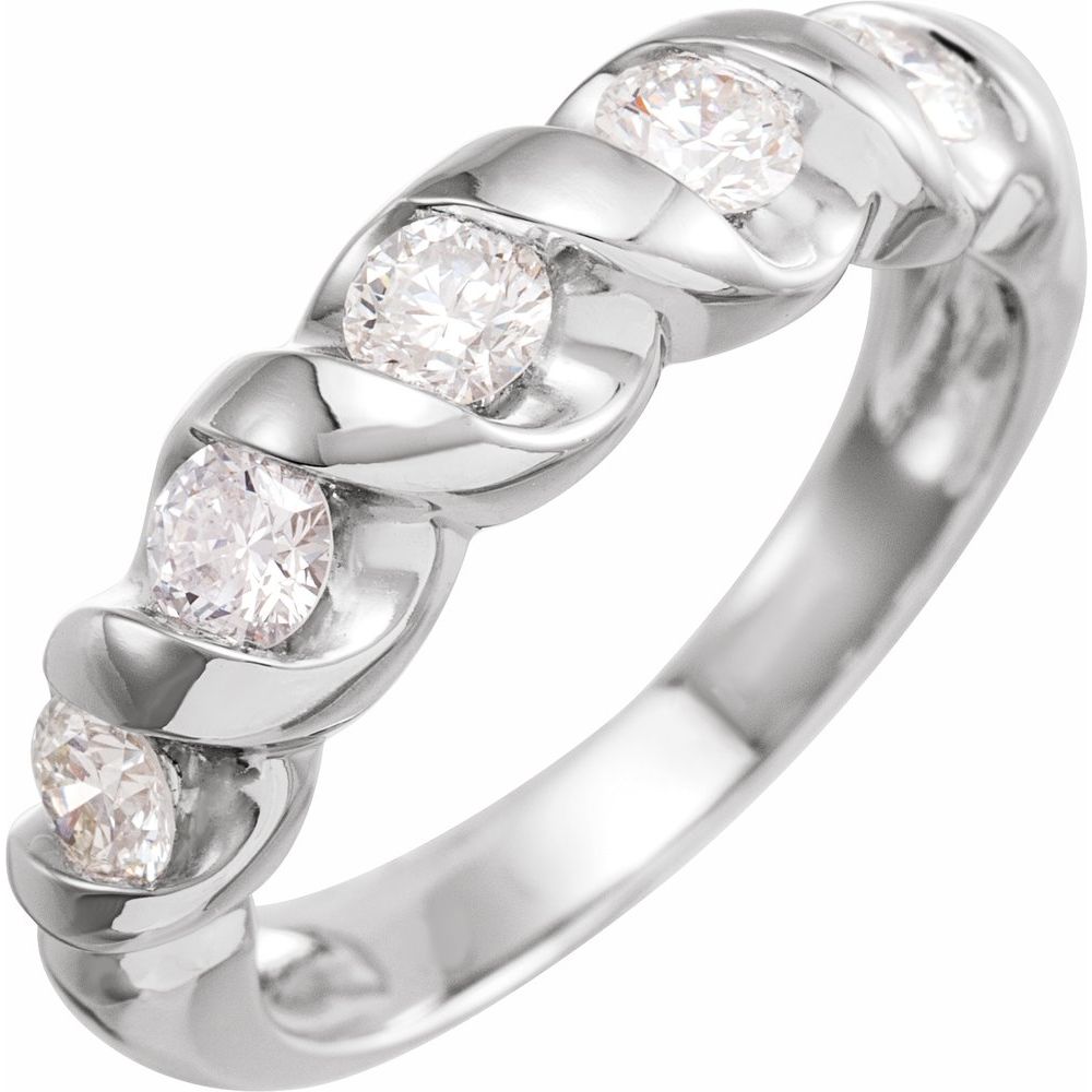 Debyanne Natural Bezel  Diamond Ring