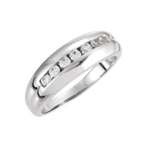 Doloris Lab-Created Bezel  Diamond Ring