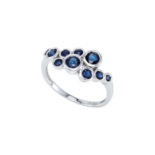 Nahiara Blue Sapphire  Engagement Ring