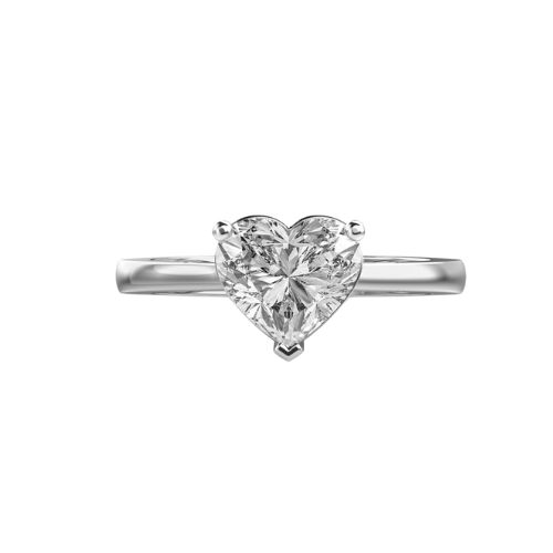 Alcya Natural Diamond 3 Prong Engagement Ring