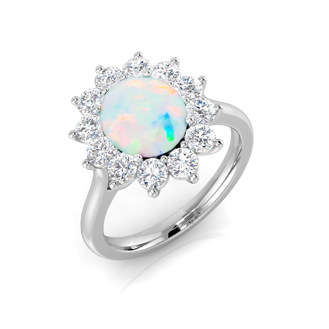 Estina Opal Prong set 