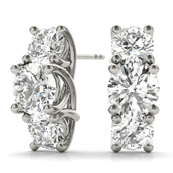 Sienns Natural  Diamond Earrings