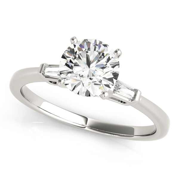 Vaneeza Natural Diamond 4 Prong Set Engagement Ring