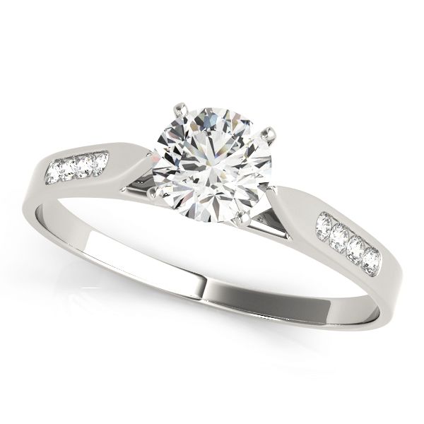 Zakiyah Lab-Created Diamond 4 Prong Setting Engagement Ring