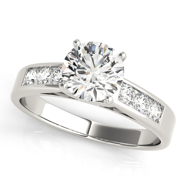 Zackary Lab-Created Diamond 4 Prong Setting Engagement Ring
