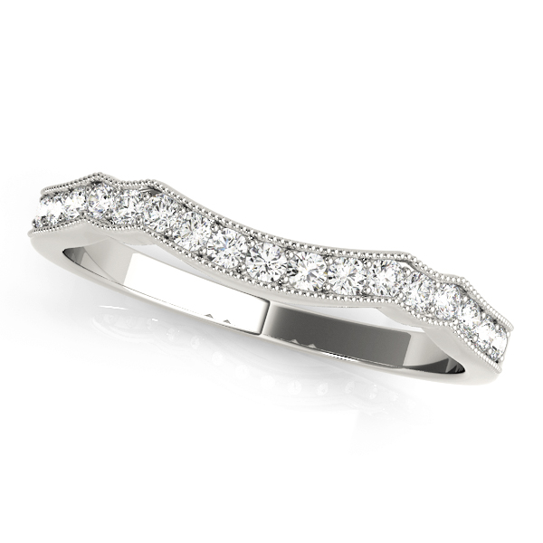 Xanthe Lab-Created Diamond Pave Setting  Wedding Ring