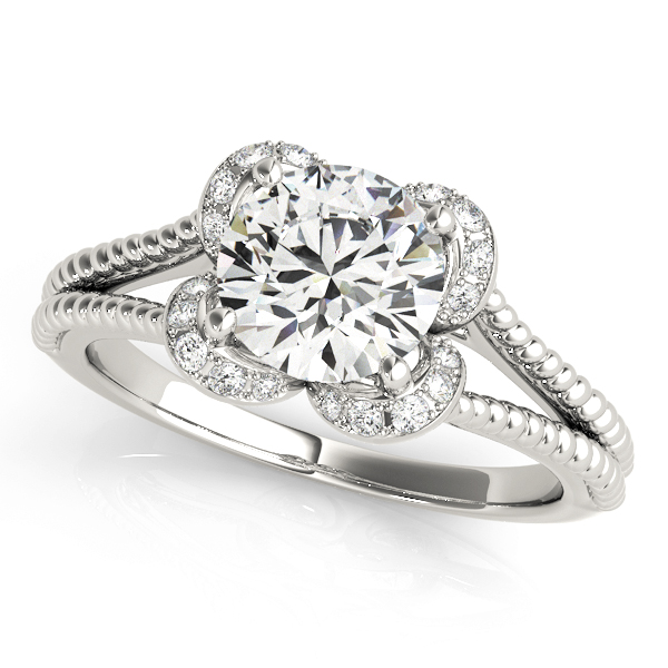 Kreeda Natural Diamond 4 Prong Engagement Ring