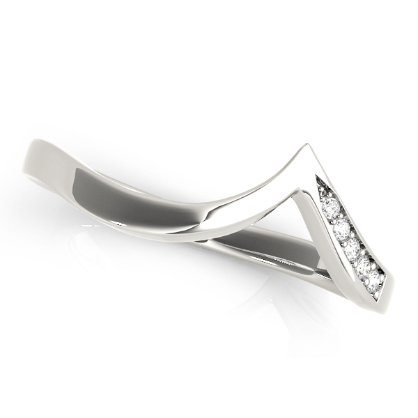 Xabier Lab-Created Diamond Pave Setting  Wedding Ring