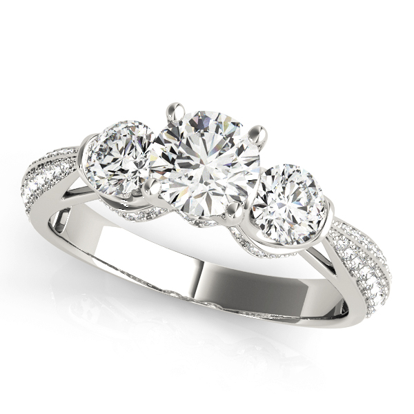 Yitzel Lab-Created Diamond 4 Prong Set Engagement Ring
