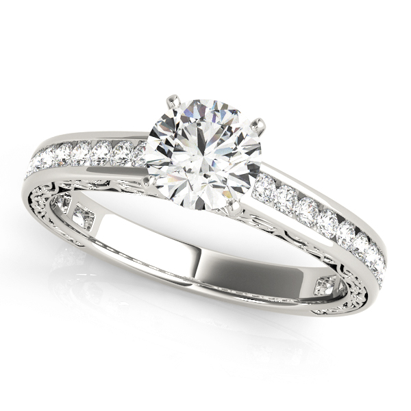 Zahava Lab-Created Diamond 4 Prong Setting Engagement Ring