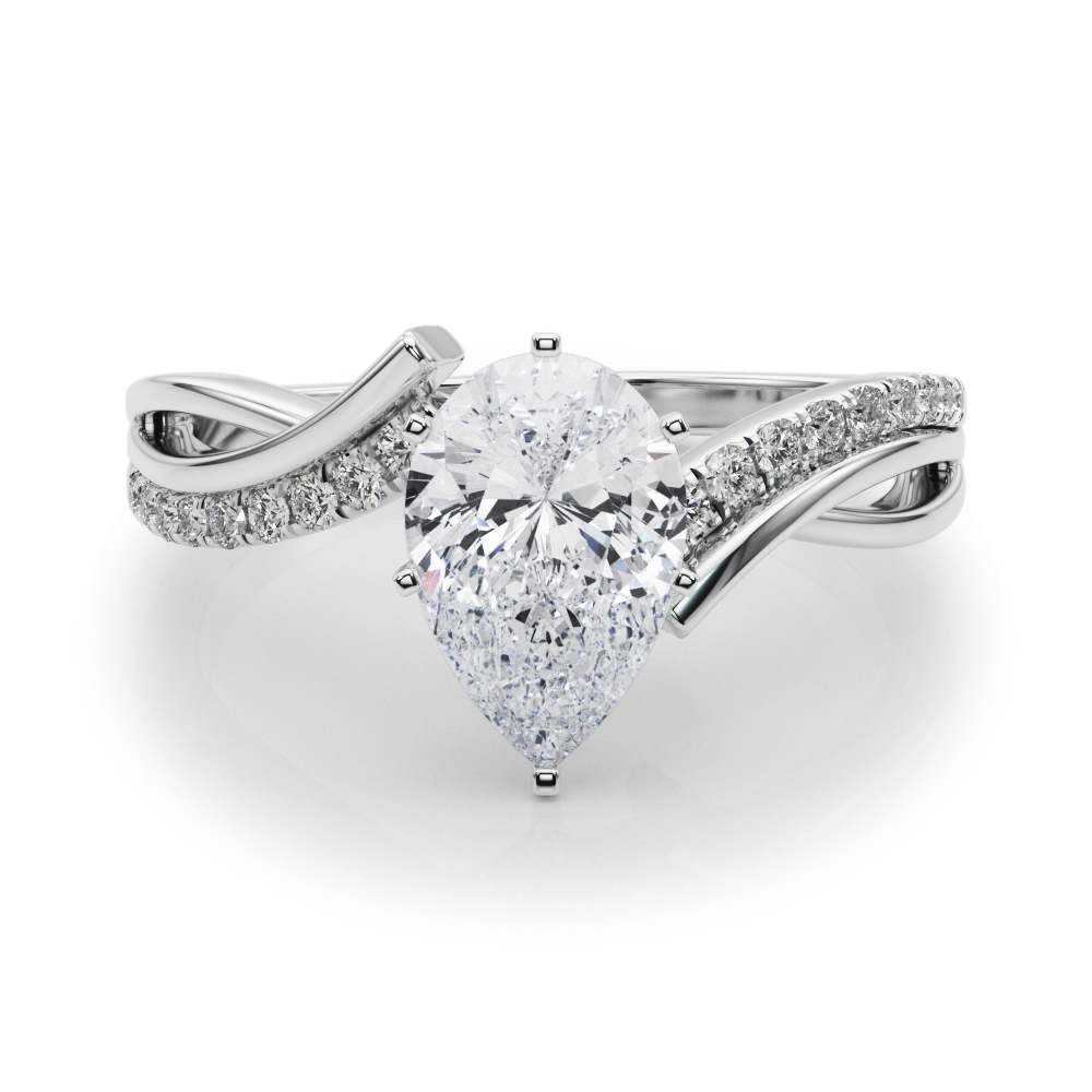 Jiolinna Lab-Created 6 Prong Set Diamond Ring