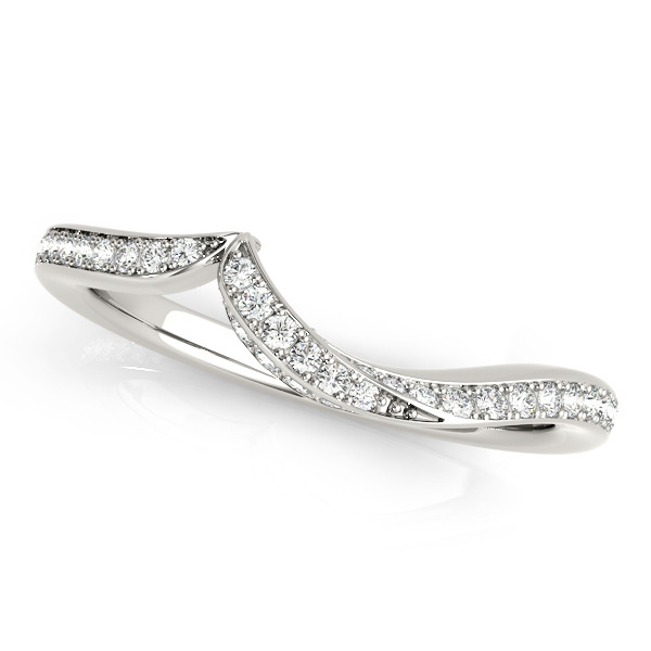 Xin Lab-Created Diamond Pave Setting  Wedding Ring