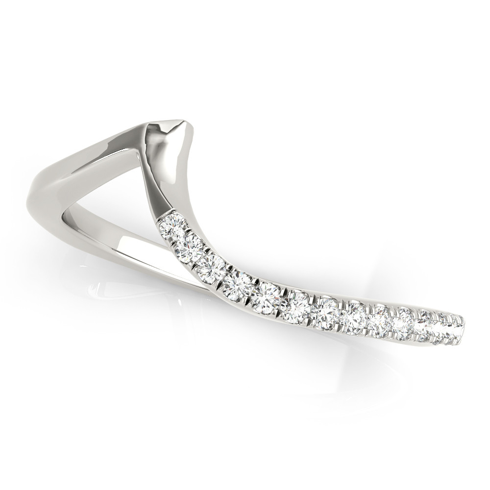 Xurxo Lab-Created Diamond Pave Setting  Wedding Ring