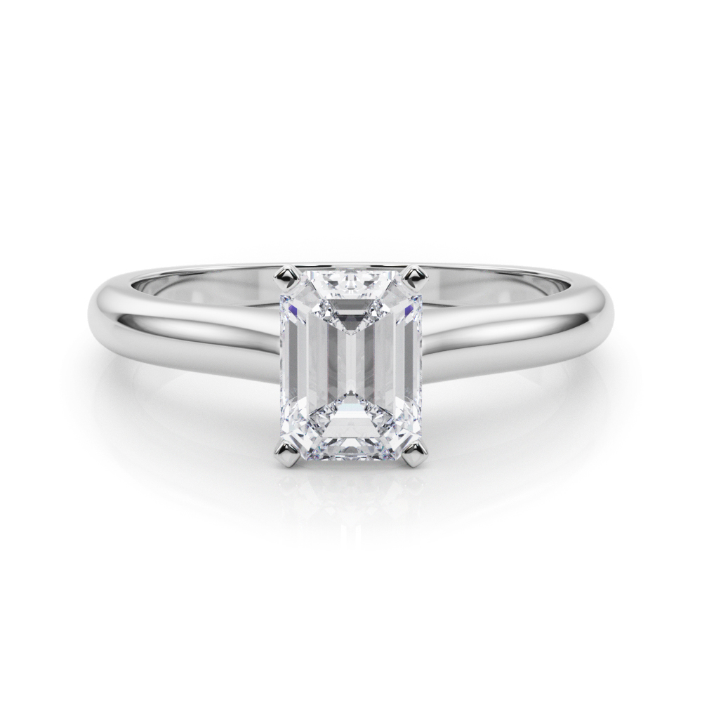 Alerinna Lab-Created 4 Prong  Diamond Ring