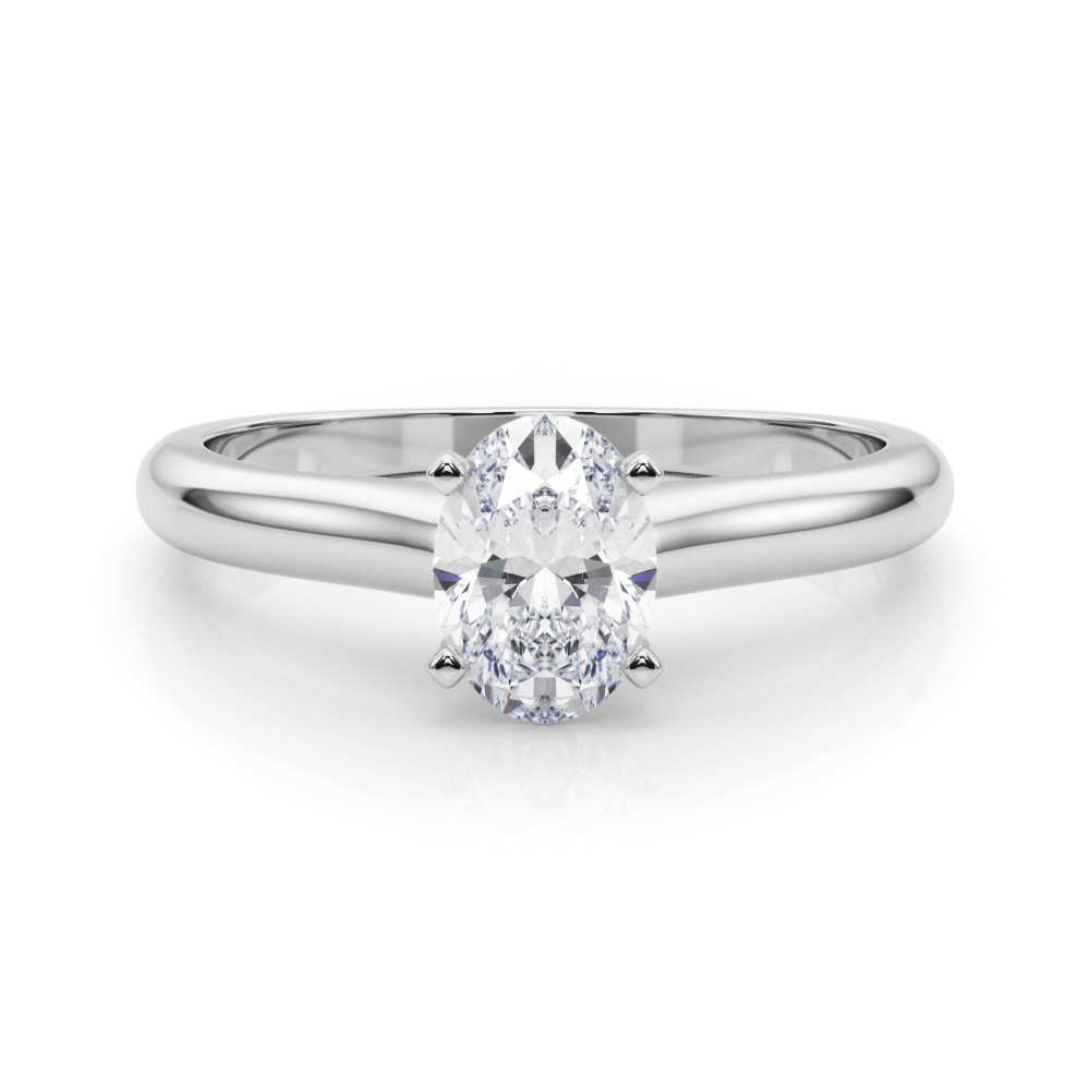 Alerinna Lab-Created 4 Prong  Diamond Ring