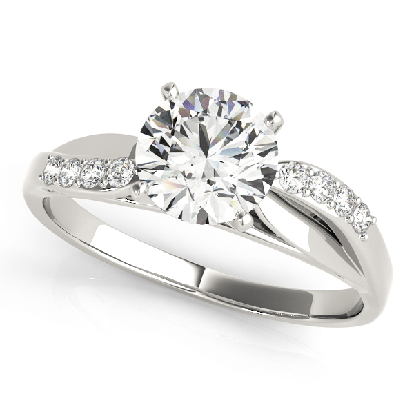 Gaby Lab-Created 4 Prong Set Diamond Ring