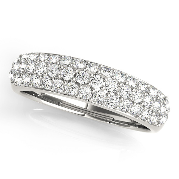 Gurnaaz Natural Pave-Set  Diamond Ring