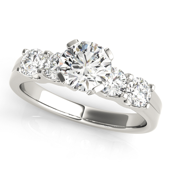 Eloise Natural Diamond 4 Prong Engagement Ring