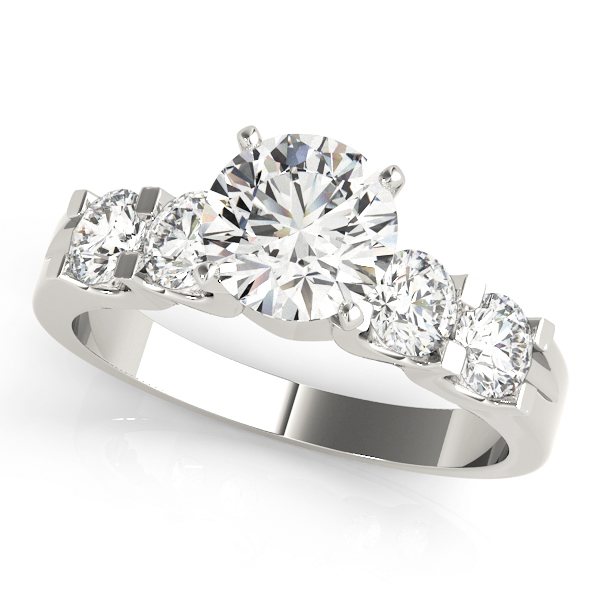 Atlia Natural Diamond 4 Prong Engagement Ring