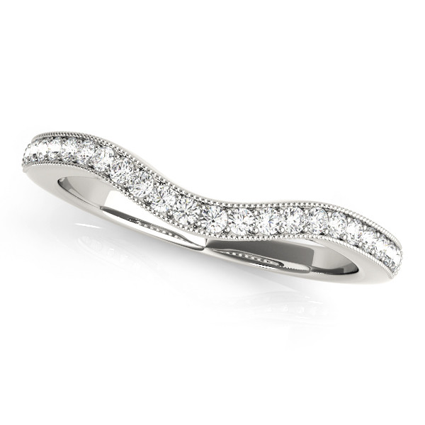 Elorin Natural Diamond Shared Prong Set Wedding Ring