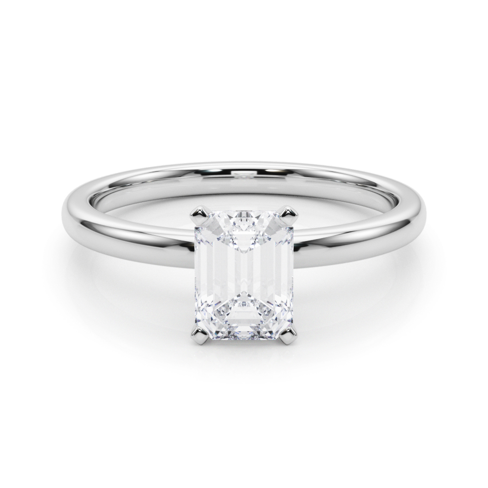 Oliva Lab-Created 4 Prong  Diamond Ring