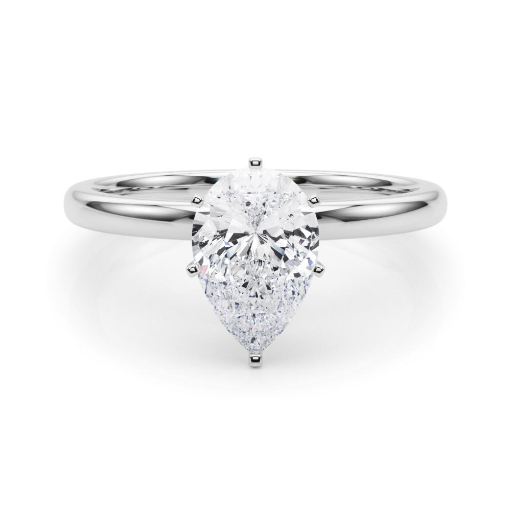Oliva Lab-Created 4 Prong  Diamond Ring