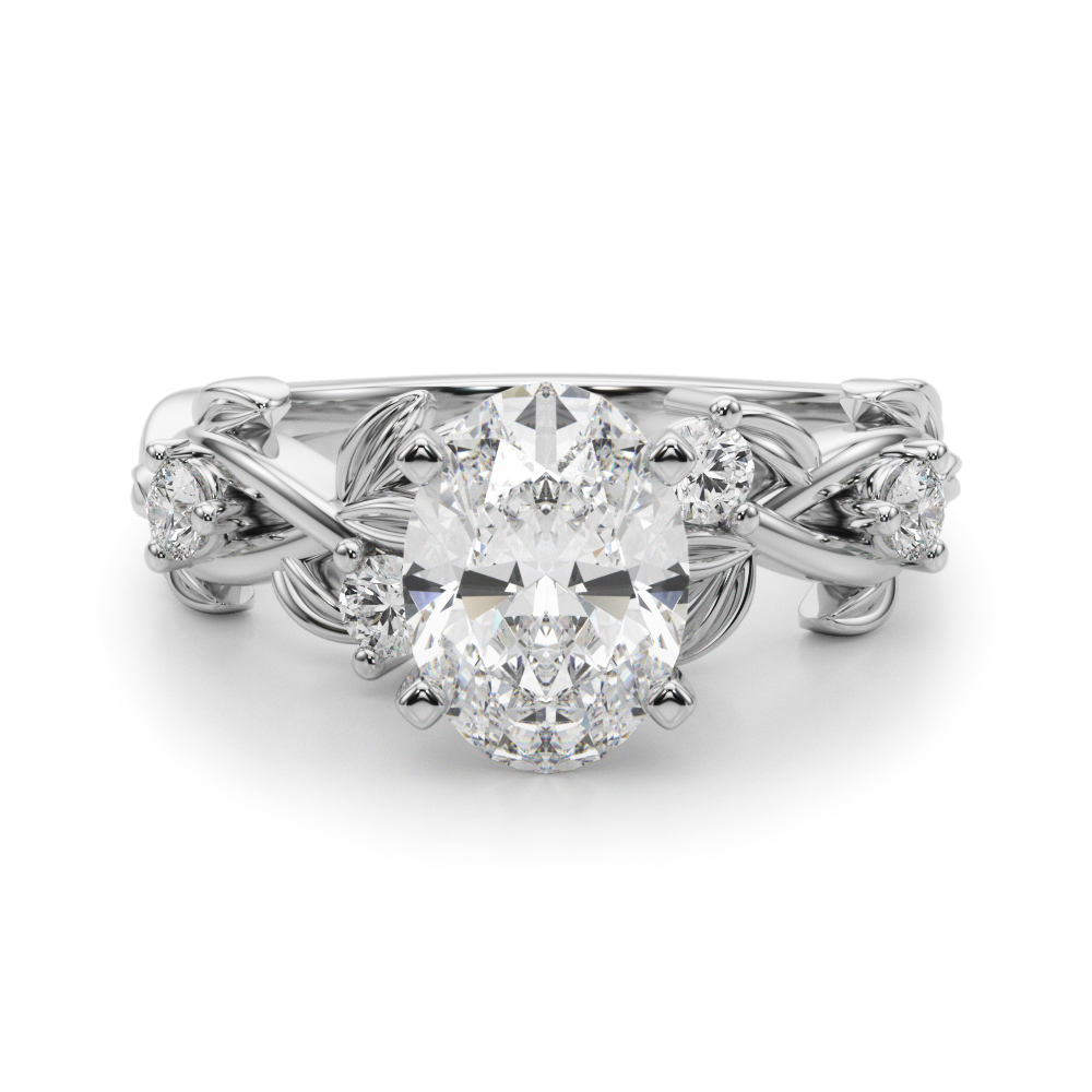 Loretta Natural 4 Prong Set Diamond Ring