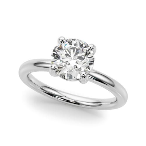 Oldwina Natural 4 Prong  Diamond Ring