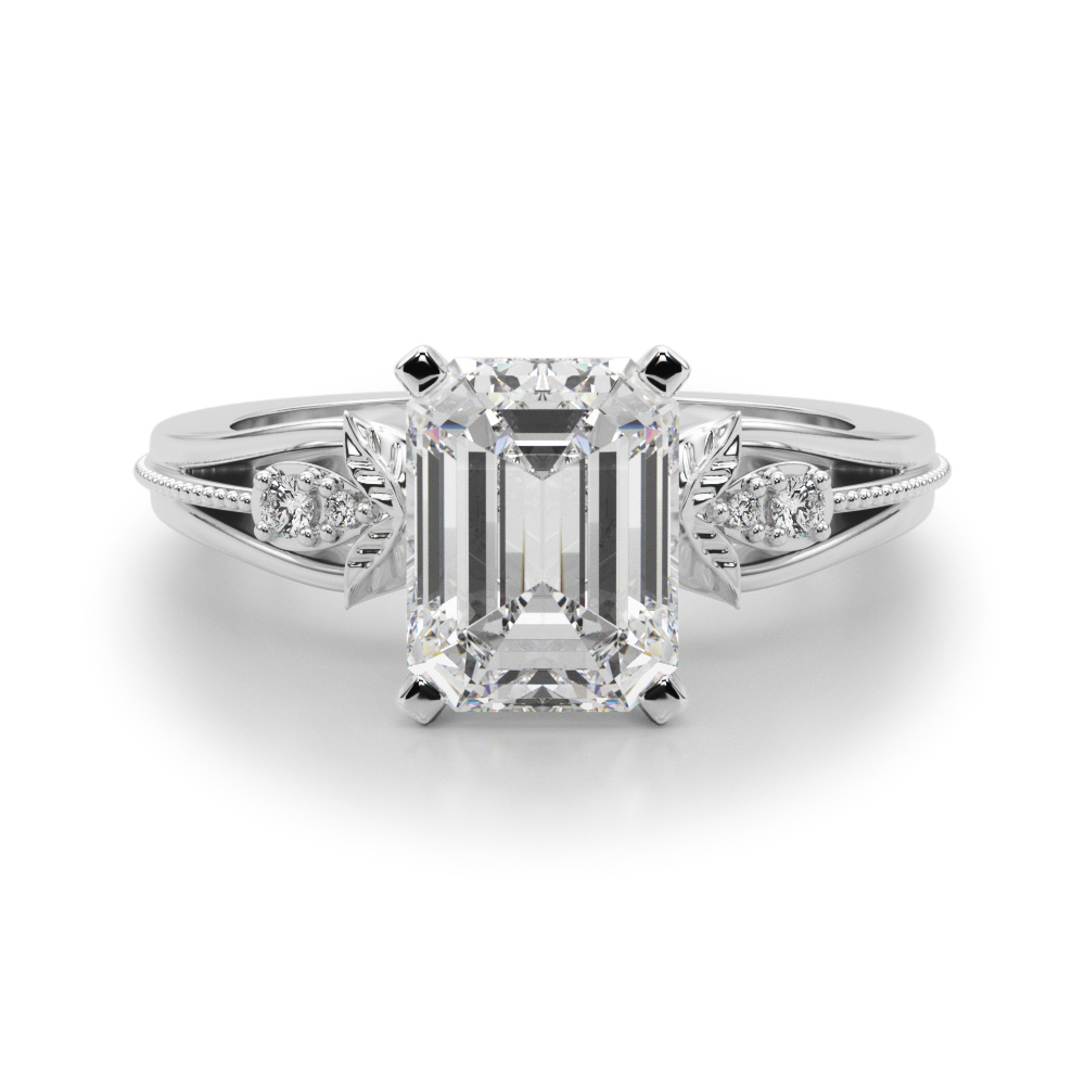 Naira Lab-Created 4 Prong Set Diamond Ring