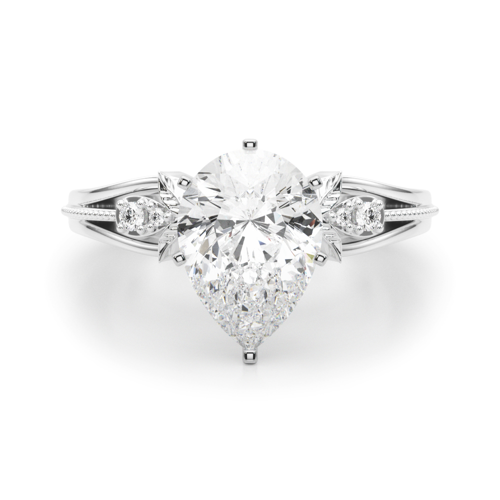Naira Lab-Created 6 Prong Set Diamond Ring