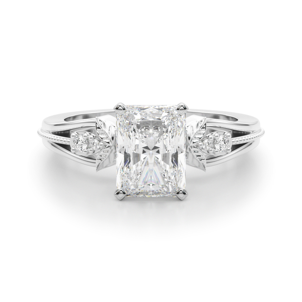 Naira Lab-Created 4 Prong Set Diamond Ring