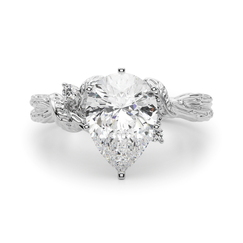 Niroslin Lab-Created 6 Prong Set Diamond Ring