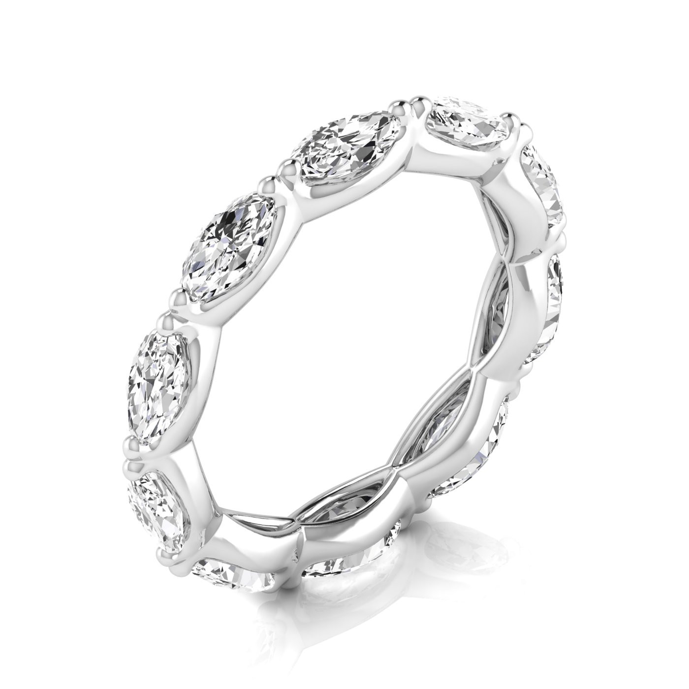 Alitzel Natural 2 Prong  Diamond Ring