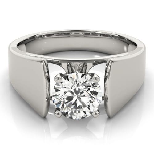 Yaletha Natural 4 Prong  Diamond Ring